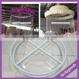 LDJ559 white wedding hanging circle wholesale