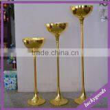 LDJ537 Party Decoration Tall Gold Vase for Wedding thumbnail-1