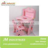 Kids Pink School Table Set thumbnail-1