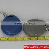 Factory Price Grey RFID Key Fob With 125KHz/ 13.56MHz Chip thumbnail-3