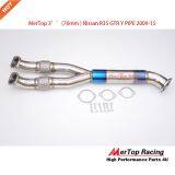 Mertop Titanize GTR R35 Y Pipe Down Pipe 2009+ thumbnail-1