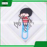 Office Stationery Personalized Plastic Pvc Cartoon Paper Clip Holder thumbnail-4