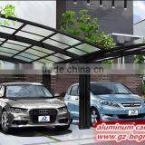 White Metal Frame Waterproof Canvas Car Garage With Polycarbonate Sheet,waterproof Canvas Car Garage,2 Car Metal Carport thumbnail-3