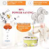 360 Rotation Magic Spin Mop With Twist Two Replacement Mop Heads Easy Hydrate Water thumbnail-2