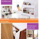 Gap Storage Slim Slide Out Storage Tower Rack Shelf With Wheels 3 to 5 Tier thumbnail-5