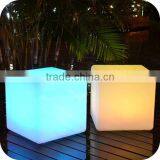 Christmas Acrylic Illuminated Rechargeable Cube With Led Light thumbnail-3