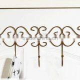 Multi-Function Metal Over The Door Hanging Hooks thumbnail-4
