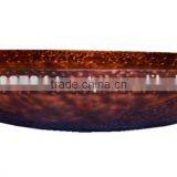Small Copper Serving Hammered Bowl thumbnail-1