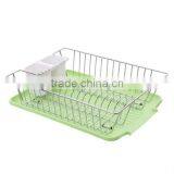 Metal Wire Rack Kitchen Organizer Basket With Tray thumbnail-1