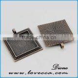 Cheap Factory Price Jewelry Settings Sqaure Cabochon Setting thumbnail-3