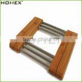 High Quality Folding Bamboo Antique Trivets/Homex_Factory thumbnail-2