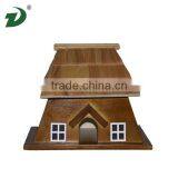 A Big Wooden Dog House is a House for Cats and Dogs thumbnail-1