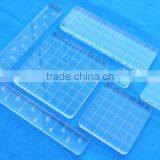 6 pc Clear Acrylic Stamps Block Wholesale thumbnail-2