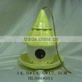 Garden Decorative Ceramic Hanging Bird Nest thumbnail-1