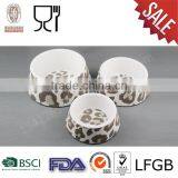 Printing Round Melamine Pet Feeder thumbnail-1