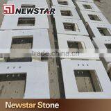 Newstar Crystal White Marble Vanity Top Single Sink Marble Bathroom Marble Solid Surface Counter Top thumbnail-4