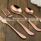 High Quality Ss304 Kitchen Tableware Set, 18/8 Cutlery , Stainless Steel Silver Coated Spoon & Forks thumbnail-1