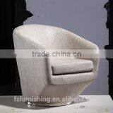 YYA027Factory Customized Swivel Leather Modern Club Chair thumbnail-3