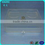 White Acrylic Drawer Box of Hotel Toiletries Organizer thumbnail-3