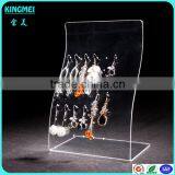 28 Holes Clear Acrylic Jewelry Earring Display Stand, 12 Pairs Acrylic L Shape Earring Dispaly thumbnail-1