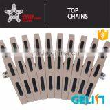 HF820 Simple Hinged Plactic Side Flexing Flat Top Chain/rubber Top Conveyor Chains With Rubber Blanket thumbnail-2