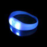 Silicon Motion Sensor Running Motive Sports Meeting Runner Wear Customized Logo Printing Led Flashing Wristband Armband thumbnail-4