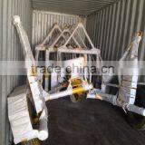 YT-1500 Hydraulic Steel Wire Rope Reel Trailer / Stranded Galvanized Steel Wire Drum Vehicle thumbnail-4
