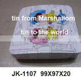 Slide Dome Lid Tin Candy Box, Slide Mint Case thumbnail-1