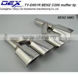 Best Price High Quality Car Part Tuning B-enz Amg C200 Exhaust Muffler Tip thumbnail-5