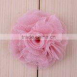 Handmade Mesh Flower Clip for Kids Hair Accessories thumbnail-3