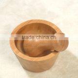 Bamboo Mortar & Pestle #30002 thumbnail-1