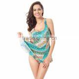 Elastic Comfortable One Piece Little Girl Swimsuit thumbnail-1