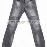 Boy's Embroidery Biker Jeans Pants thumbnail-1