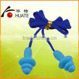 Silicon Eanti-noise Earplugs With Cord for Hearing Protection thumbnail-2
