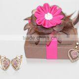 Rose Gold Plated Heart With CZ Studded Fashion PendantSet thumbnail-3
