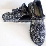 Black and White Upper Training Black Outsole EVA Sneakers Shoes Men thumbnail-3