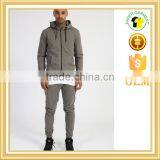 Cotton Fleece Tracksuit Slim Fit Tracksuit Gym Tracksuit Custom thumbnail-1