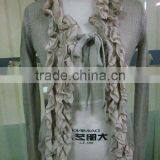 Lady Crochet Trim Cardigan Sweater thumbnail-1