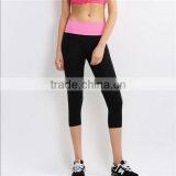 Made in China High Quality Fashion Sports Yoga Capri Legging thumbnail-1