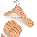 Lovely Hot Sale Wooden Pants Hanger Vintage Clothes Hangers Custom Wooden Coat Hanger thumbnail-2