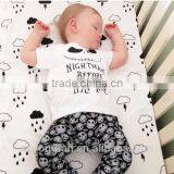 2016 Summer Baby Fashion Style Baby Boy Clothes Set, Baby Girl Clothes Soft and Comfortable T-shirt + Pants 2pcs Sets thumbnail-4