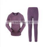 Factroy Provide Compression Shirt Thermal Seamless Women Sport Wear thumbnail-1