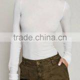 Runwaylover EY2372B 2017 Ladies Sexy Turtleneck Tight T-Shirts thumbnail-4