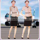 Airline Stewardess Uniform,hot Tailored Polyester Stewardess Uniform thumbnail-4
