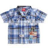 Kids Clothing, Little Boy Cotton T Shirt ,Woven Short Sleeve T Shirt thumbnail-2