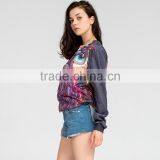 Unisex Owl 3d Print Effect Couple Pullover Sweatshirt Without Hood thumbnail-4