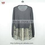 2015 New Fashion Design Of Hand Made Print Sweater For Women thumbnail-2