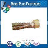 Made In Taiwan Flat Head Black Oxide Small Brass Black Phosphate Square Head Bolt thumbnail-4