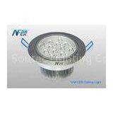 12w / 15W / 18W Aluminum LED Recessed Ceiling Lights , Ceiling LED Light