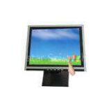 15 Inch Desktop Resistive Touch Screen LCD Monitor With AV Input